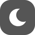 Dark mode is off symbol