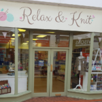 Shop front of Relax & Knit