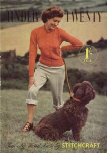 Cover of SC Under Twenty with lady in orange cardigan