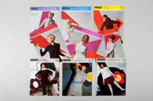 NCV21-010 - Patterns to Inspire - a selection of front covers of Patons knitting patterns