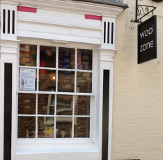 Shop front of Wool Zone