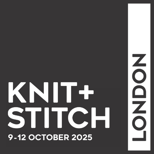 Knit + Stitch Show logo - London - 9-12 October 2025